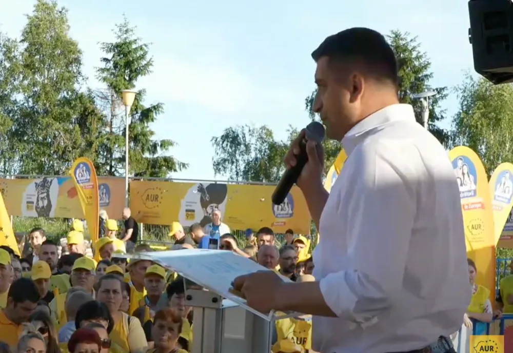AUR și-a prezentat candidații în județul Argeș în cadrul Caravanei "Patrioți în Europa"