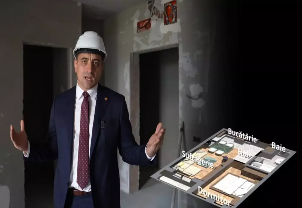 GEORGE SIMION ARATĂ DE CE ESTE POSIBIL CA UN APARTAMENT CU DOUĂ CAMERE SĂ COSTE DOAR 35.000 DE LEI - VIDEO