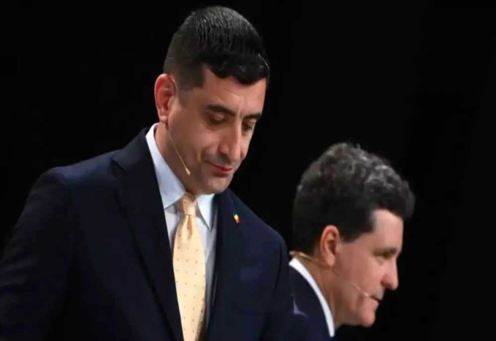 George Simion îl acuză pe Nicușor Dan de ipocrizie în privința „dezinformării”: Tocmai el se plânge?