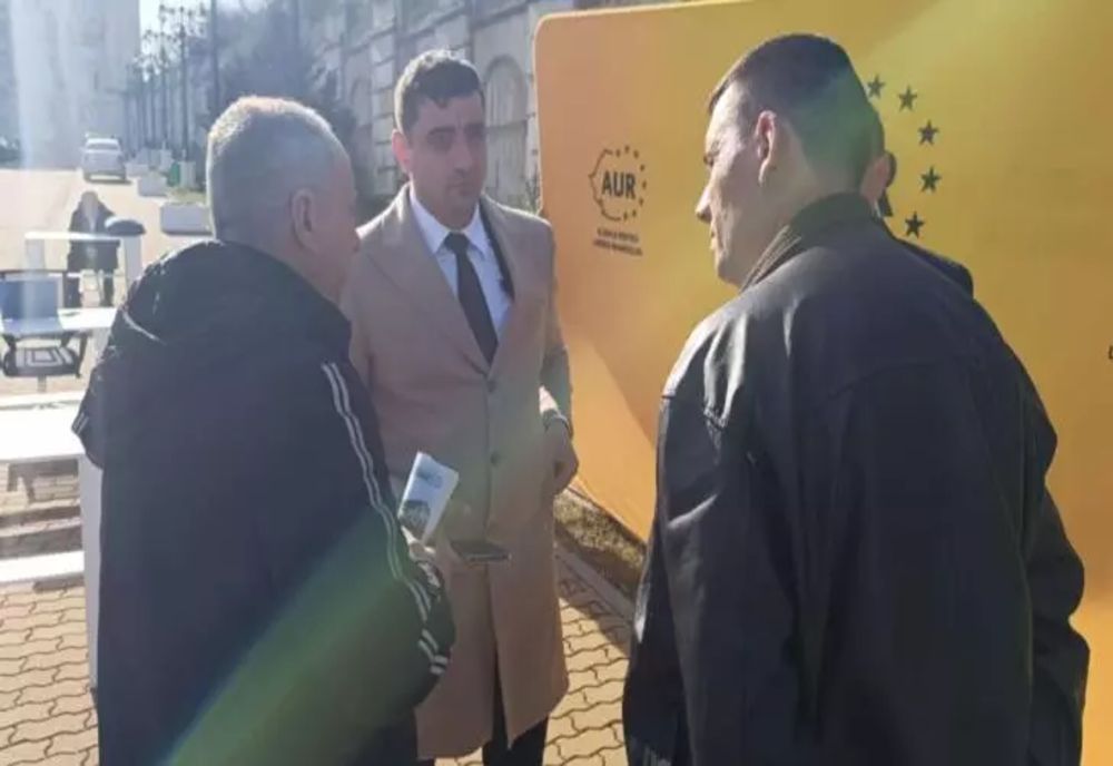 AUR, protest cu lumânări și coșciuge în toată țara față de COMASAREA alegerilor. Sediile PSD, pichetate