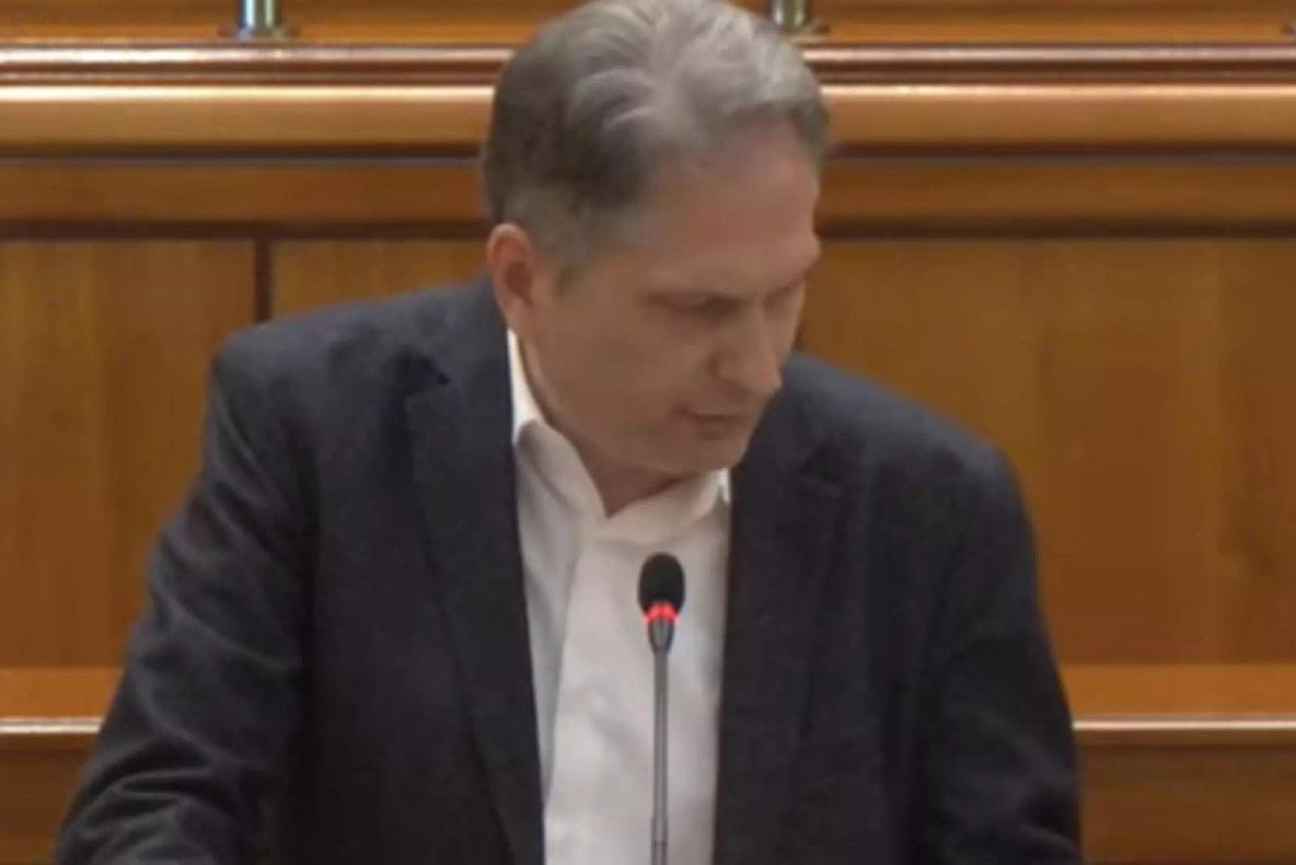 Laurențiu Plăeșu, senator AUR și vicepreședinte al Senatului, propunere de procedură privind trupele americane în România - VIDEO