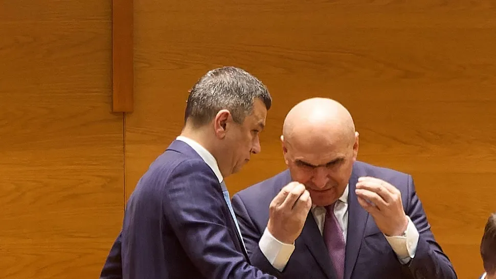 Sorin Grindeanu și Ilie Bolojan (Inquam Photos)