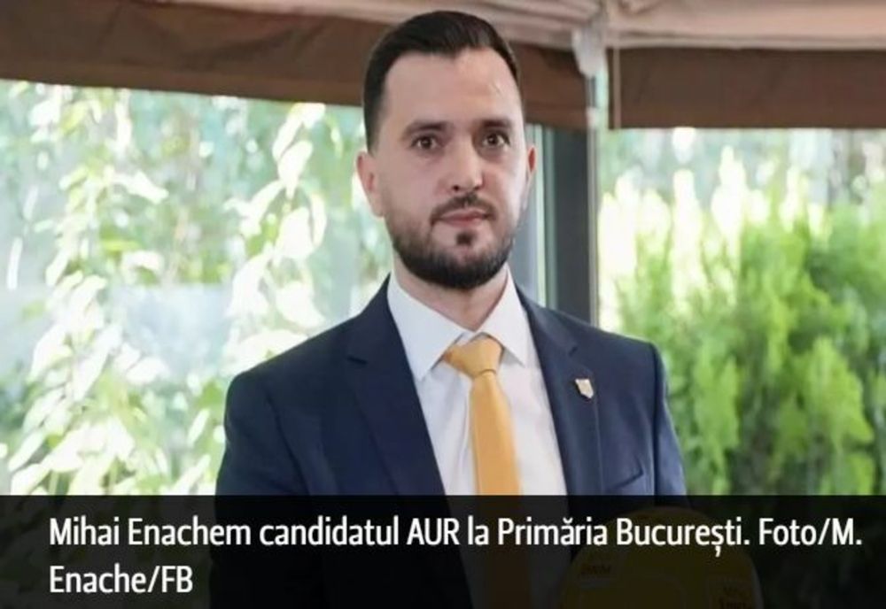 CONTROVERSAT. Candidatul AUR la Primăria Capitalei, nașul unui extremist condamnat penal