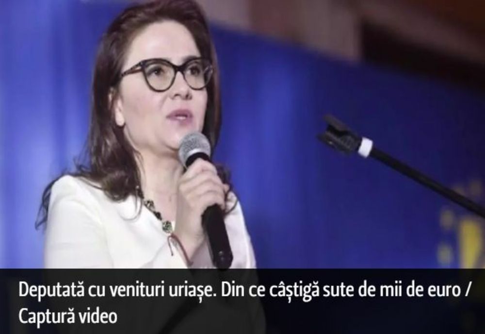 Deputată cu venituri uriașe. Din ce câștigă sute de mii de euro