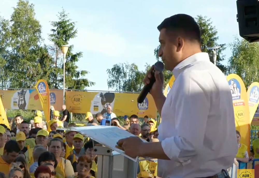 AUR și-a prezentat candidații în județul Argeș în cadrul Caravanei "Patrioți în Europa"