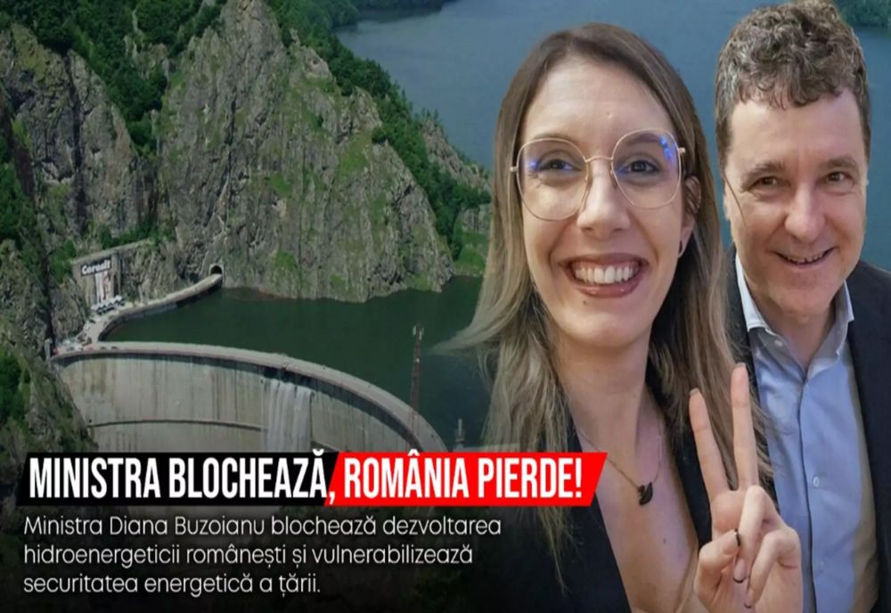 AUR DEPUNE MOȚIUNE SIMPLĂ ÎMPOTRIVA MINISTREI REZIST DE LA MEDIU. DIANA BUZOIANU, ACUZATĂ CĂ OBSTRUCȚIONEAZĂ PUNEREA ÎN FUNCȚIUNE A HIDROCENTRALELOR ÎNCEPUTE ÎNAINTE DE 1989
