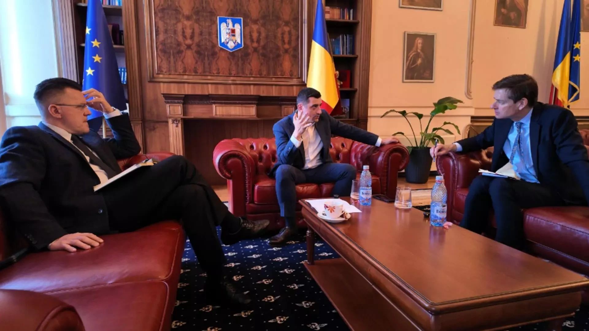 George Simion și Dan Dungaciu, un amplu interviu cu Financial Times: „Au fost două ore de discuții extrem de interesante, benefice, la un an după prezidențiale”