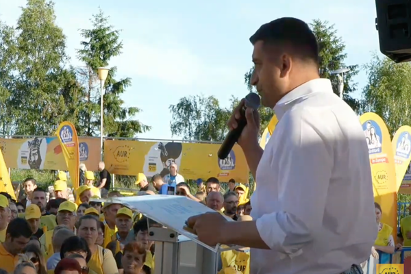 AUR și-a prezentat candidații în județul Argeș în cadrul Caravanei "Patrioți în Europa"