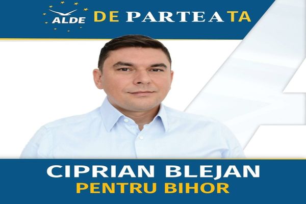 CIPRIAN BLEJAN, LIDERUL AUR BIHOR: AM VOTAT PENTRU REVENIREA LA DEMOCRAȚIE ȘI PENTRU O ADMINISTRAȚIE CURAJOASĂ, DREAPTĂ