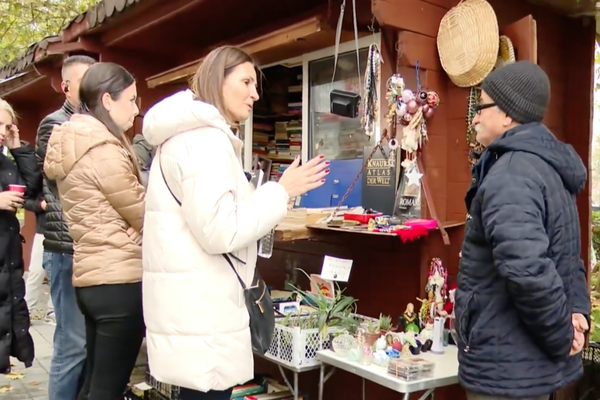 Anca Alexandrescu, din nou în mijlocul oamenilor. De data aceasta pe străzile din Sectorul 2 | VIDEO