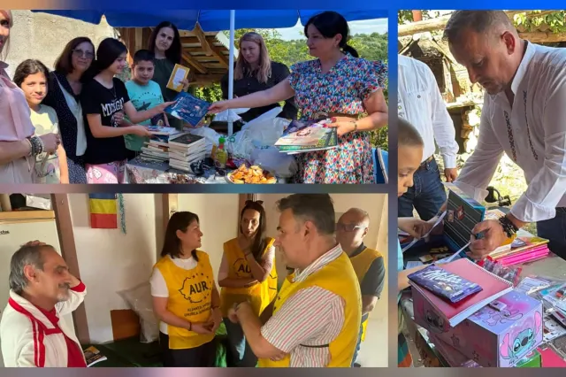 AUR anunță: August – luna faptelor bune. Politicienii patrioți, alături de oameni și comunități